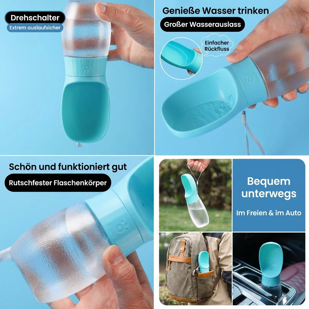 PawReady Jeder Spaziergang ohne Wasser ist einer zu viel.